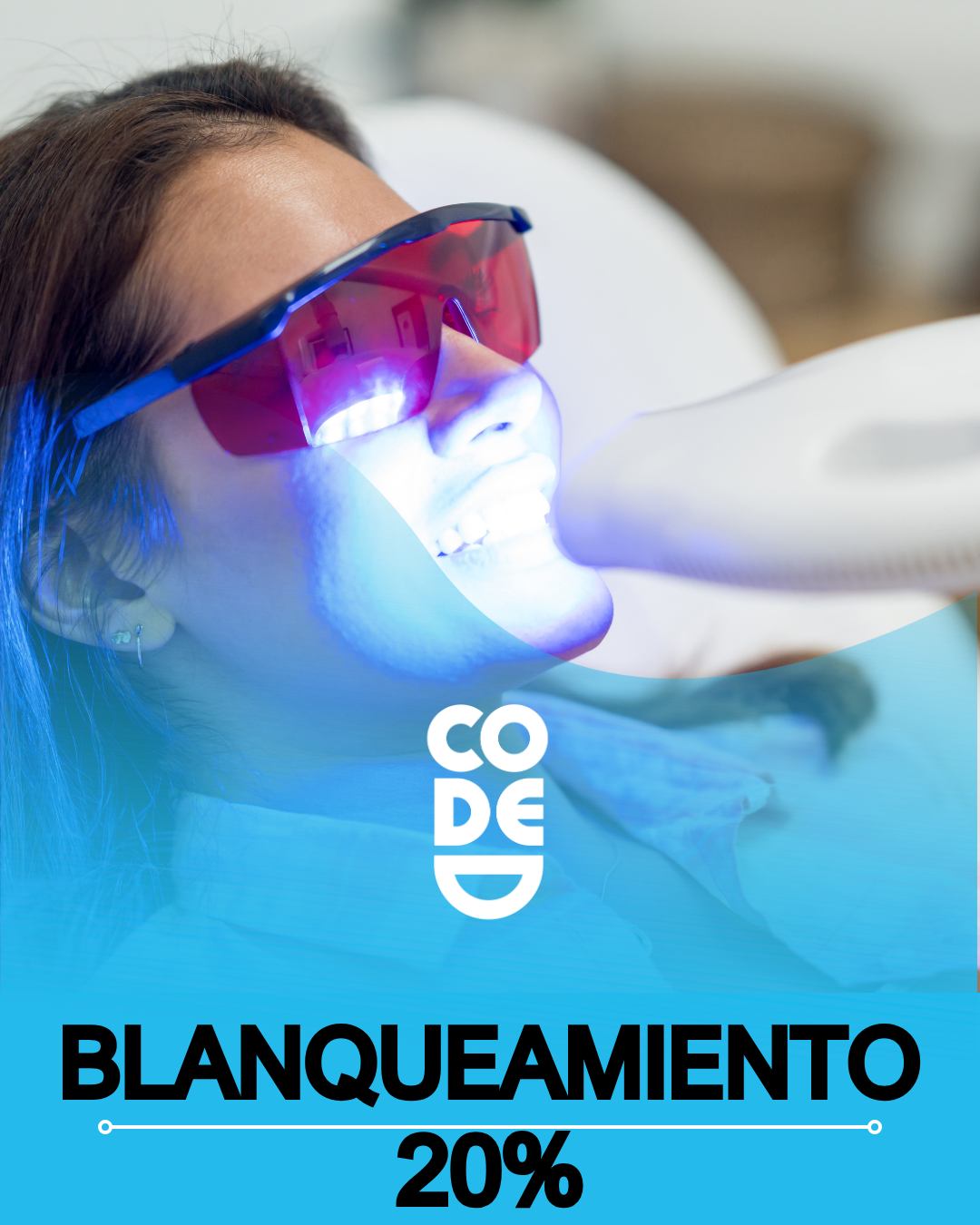 Blanqueamiento dental menos el 20%